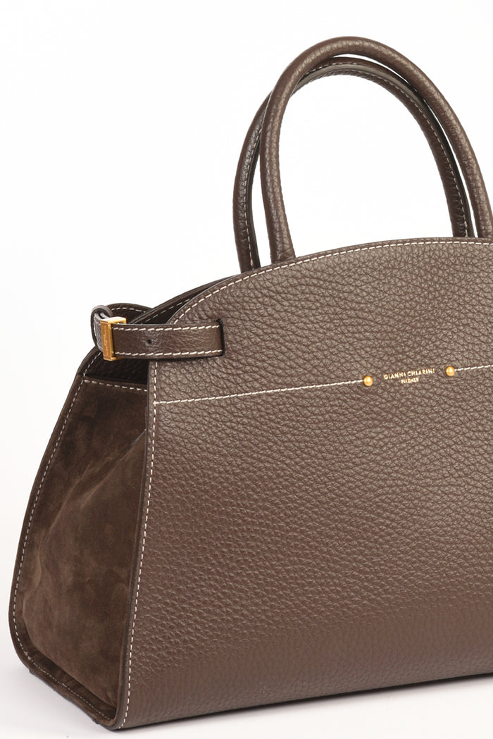 Gianni Chiarini Borsa Farah Marrone Donna - 4