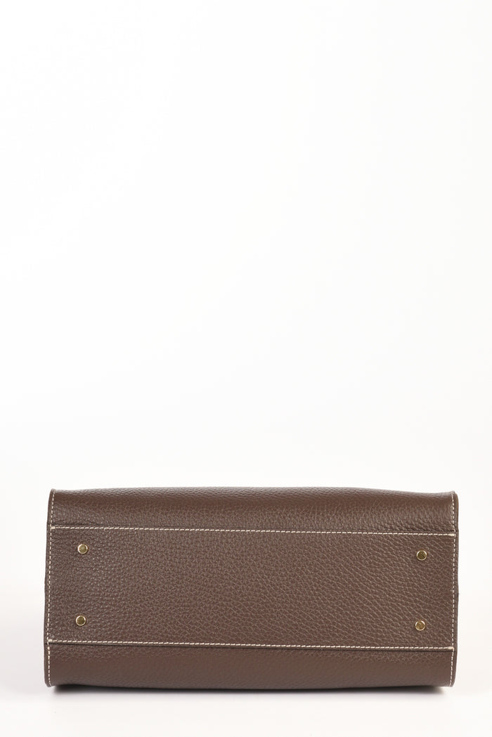 Gianni Chiarini Borsa Farah Marrone Donna - 7