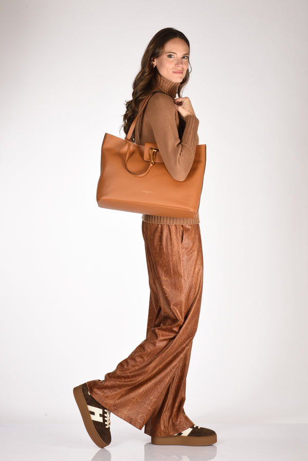 Gianni Chiarini Borsa Marisol Beige Cuoio Donna-2