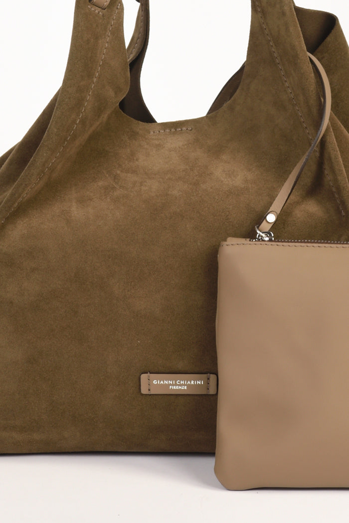 Gianni Chiarini Borsa Dua Grigio Tortora Donna - 4