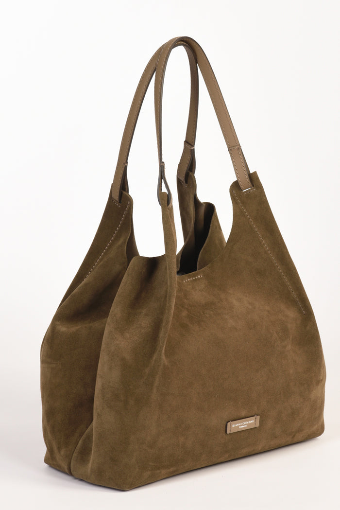 Gianni Chiarini Borsa Dua Grigio Tortora Donna - 5
