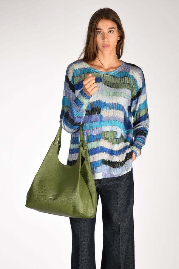 Gianni Chiarini Borsa Dua Verde Donna-2
