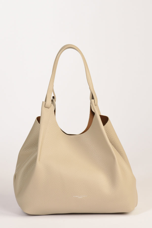 Gianni Chiarini Borsa Dua Bianco Naturale Donna