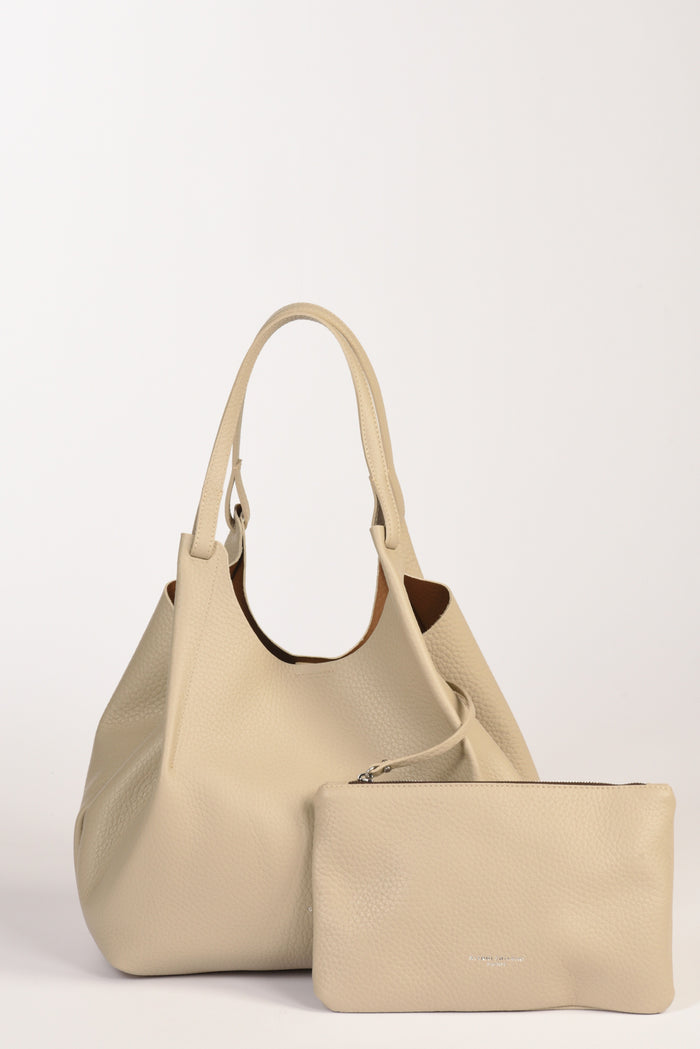 Gianni Chiarini Borsa Dua Bianco Naturale Donna - 3