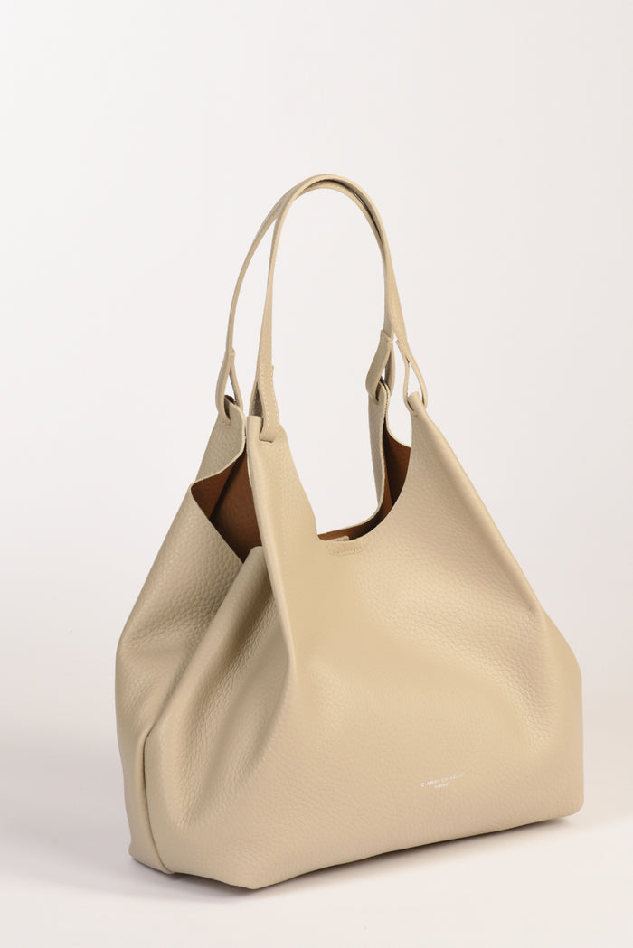 Gianni Chiarini Borsa Dua Bianco Naturale Donna - 5
