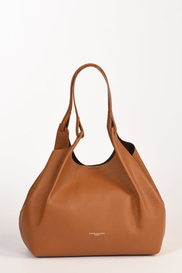 Gianni Chiarini Borsa Dua Beige Cuoio Donna