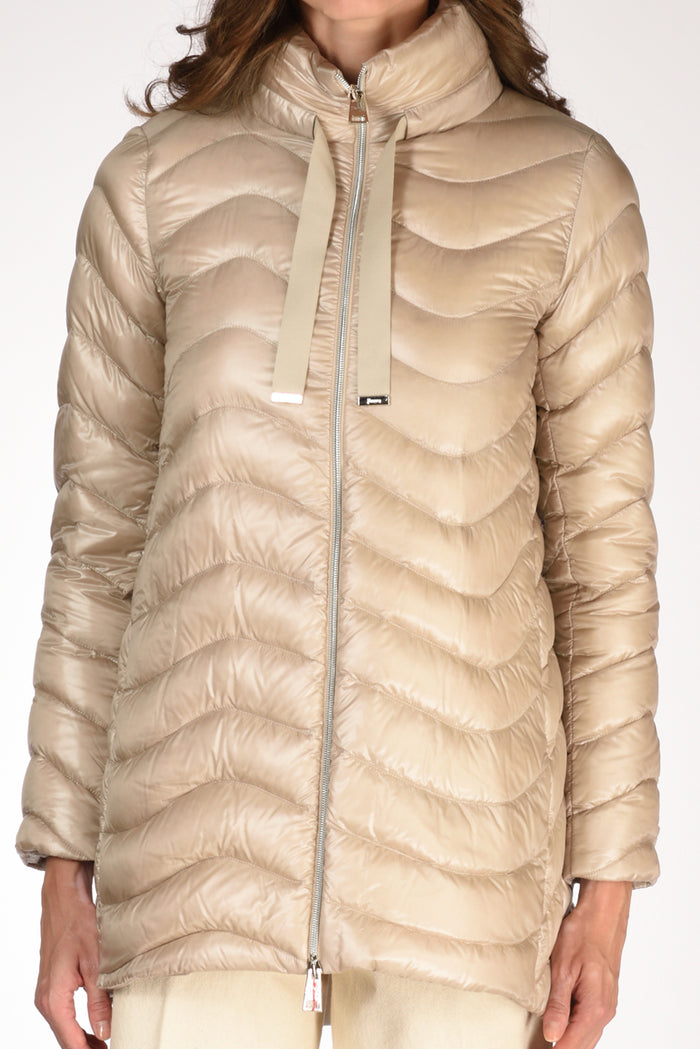 Herno Piumino Onda Beige Donna - 3