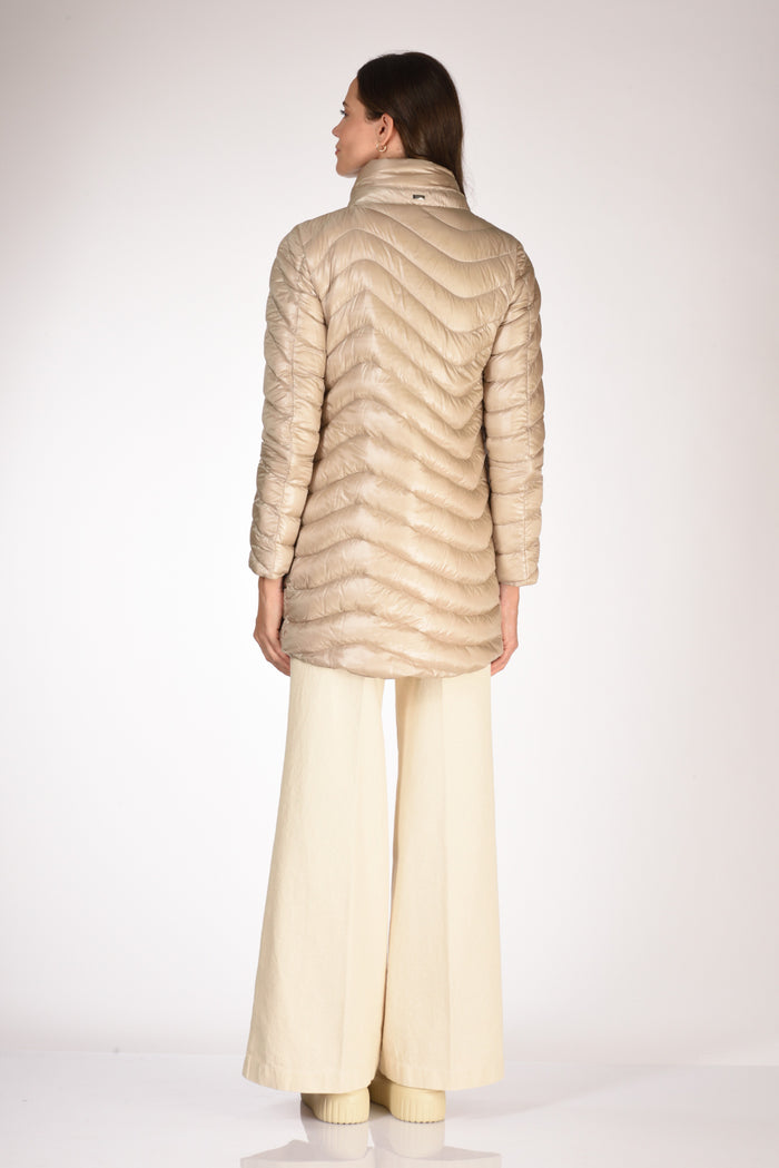 Herno Piumino Onda Beige Donna - 5
