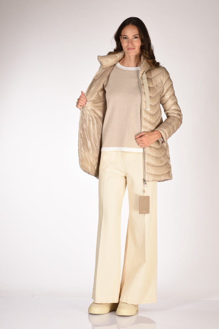 Herno Piumino Onda Beige Donna - 6