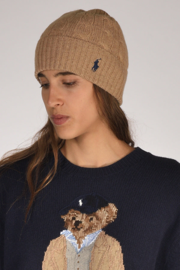 Polo Ralph Lauren Cappello Beige Donna