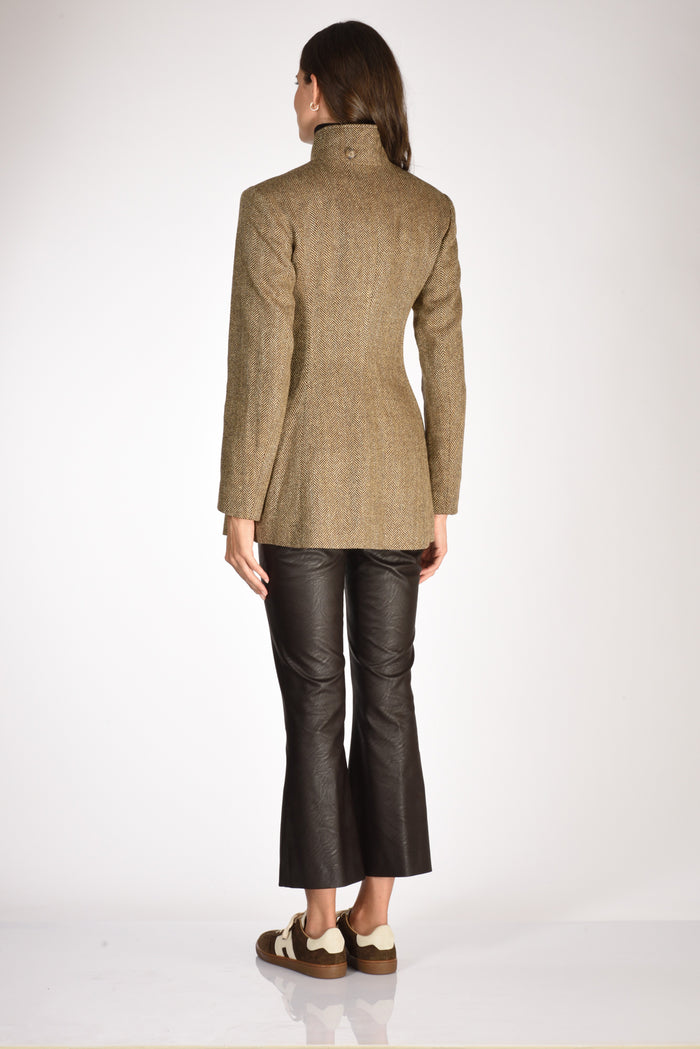 Polo Ralph Lauren Blazer Field Marrone/beige Donna - 5