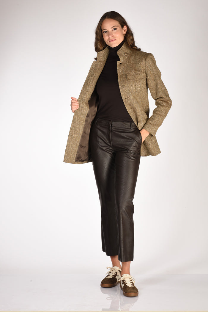 Polo Ralph Lauren Blazer Field Marrone/beige Donna - 6