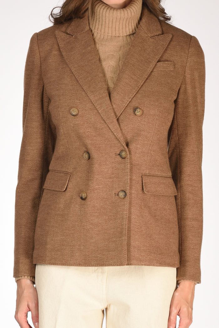 Polo Ralph Lauren Blazer Knit Beige Donna - 3