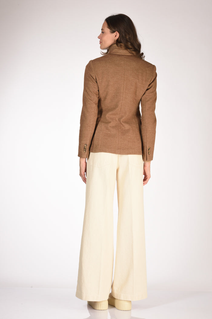 Polo Ralph Lauren Blazer Knit Beige Donna - 5