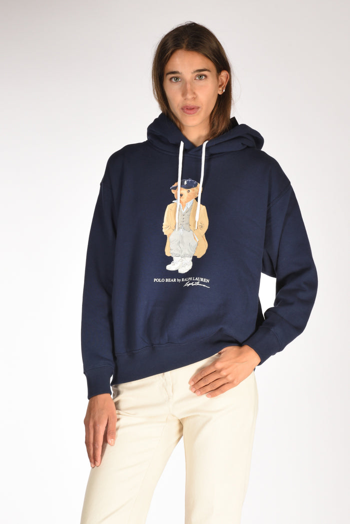 Polo Ralph Lauren Maglia Orsetto Blu Donna - 1
