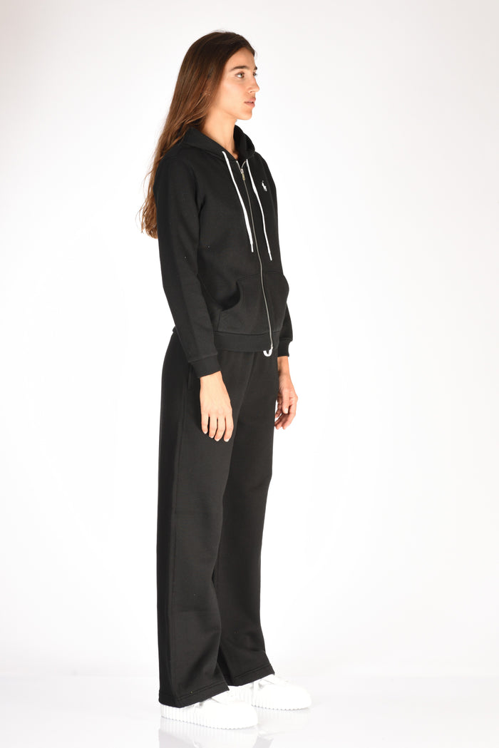 Polo Ralph Lauren Felpa Full Zip Nero Donna - 4