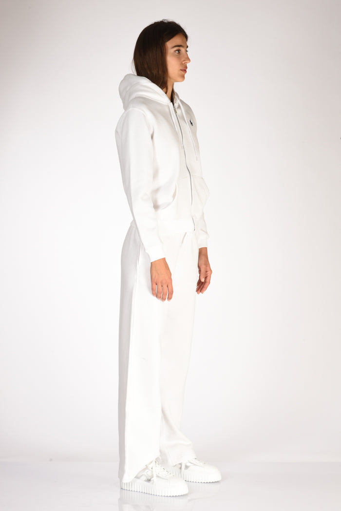Polo Ralph Lauren Felpa Full Zip Bianco Donna - 4