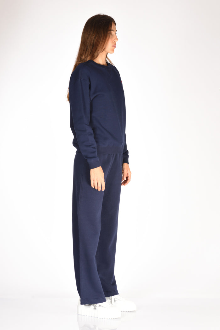 Polo Ralph Lauren Felpa Girocollo Blu Donna - 4