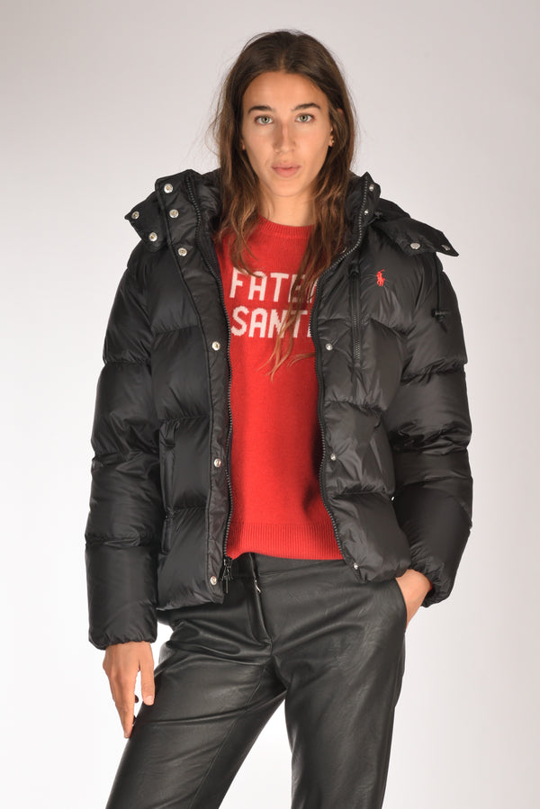 Polo Ralph Lauren Piumino Crly Nero Donna
