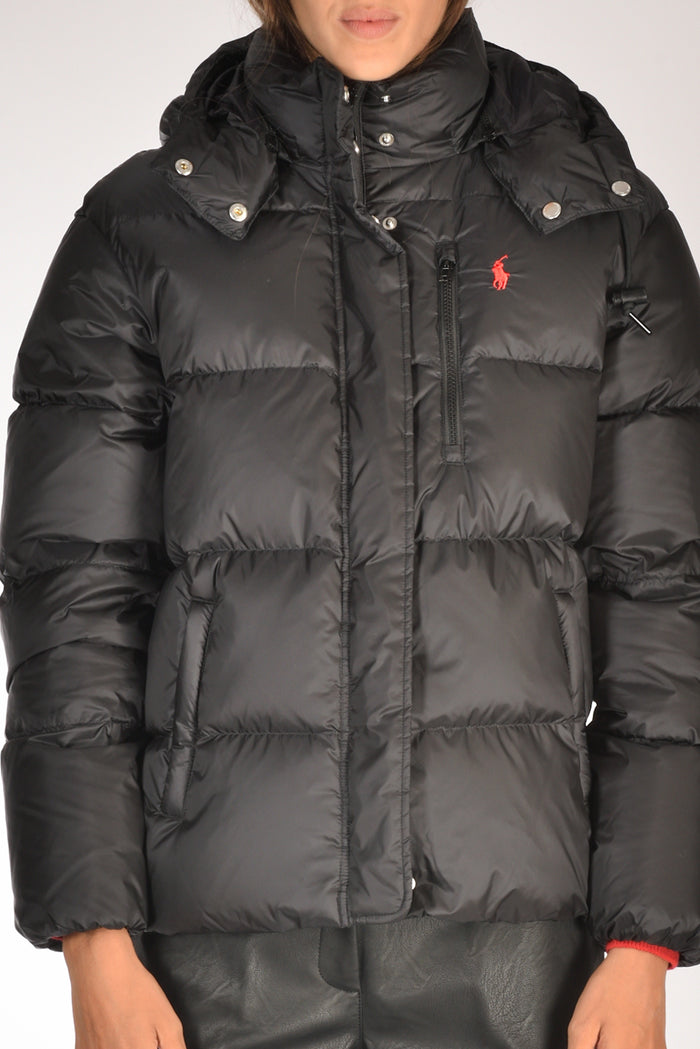 Polo Ralph Lauren Piumino Crly Nero Donna - 3