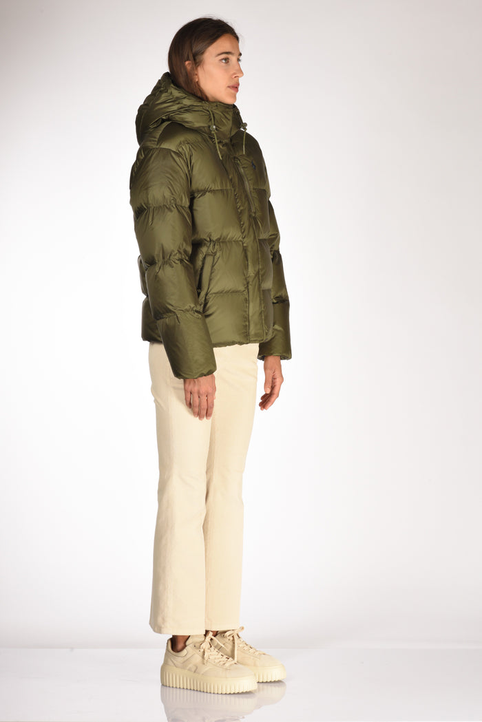 Polo Ralph Lauren Piumino Crly Verde Donna - 4