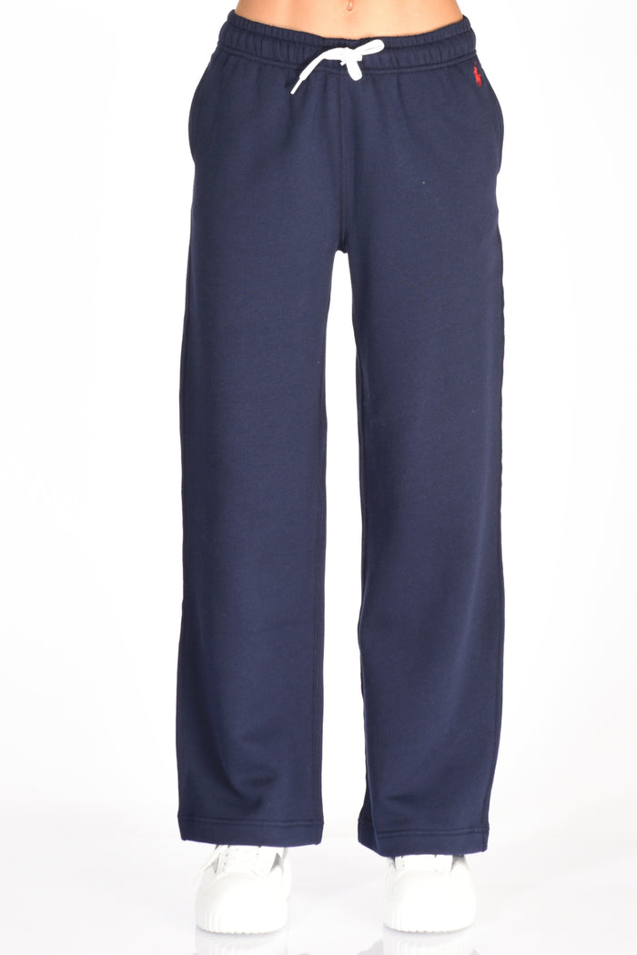 Polo Ralph Lauren Pantaloni Jogging Blu Donna - 3