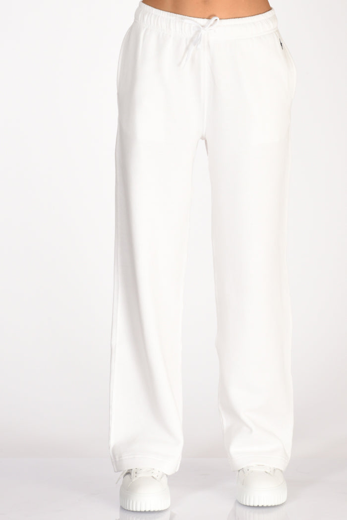 Polo Ralph Lauren Pantaloni Jogging Bianco Donna - 3