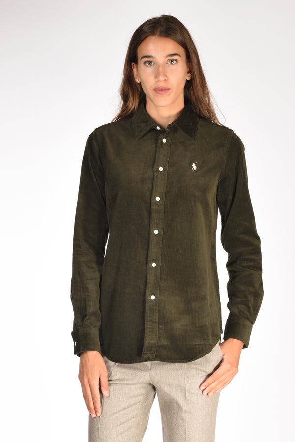 Polo Ralph Lauren Camicia Polo Verde Donna