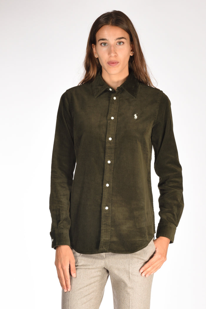 Polo Ralph Lauren Camicia Polo Verde Donna - 1