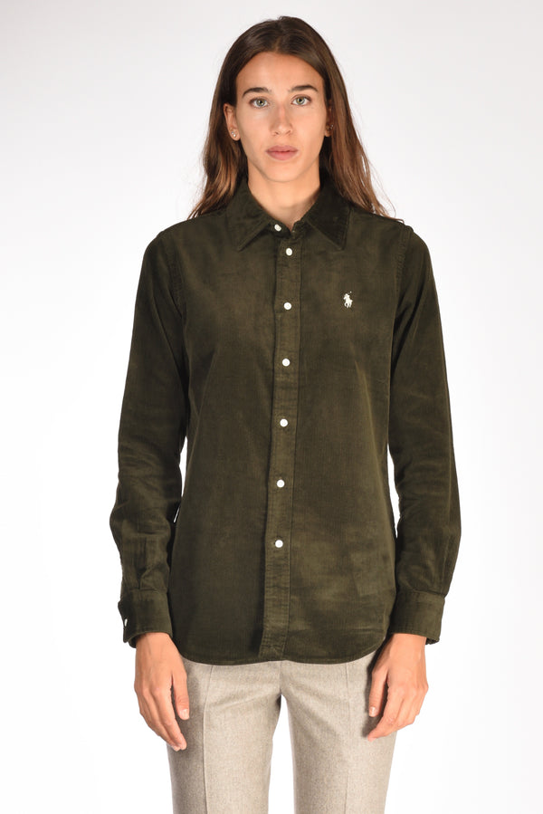 Polo Ralph Lauren Camicia Polo Verde Donna-2