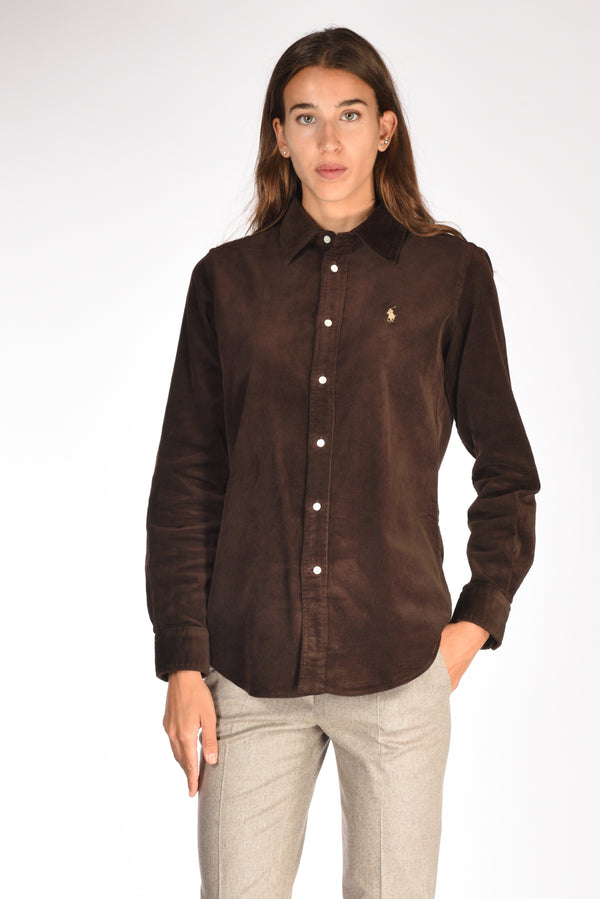 Polo Ralph Lauren Camicia Polo Marrone Donna