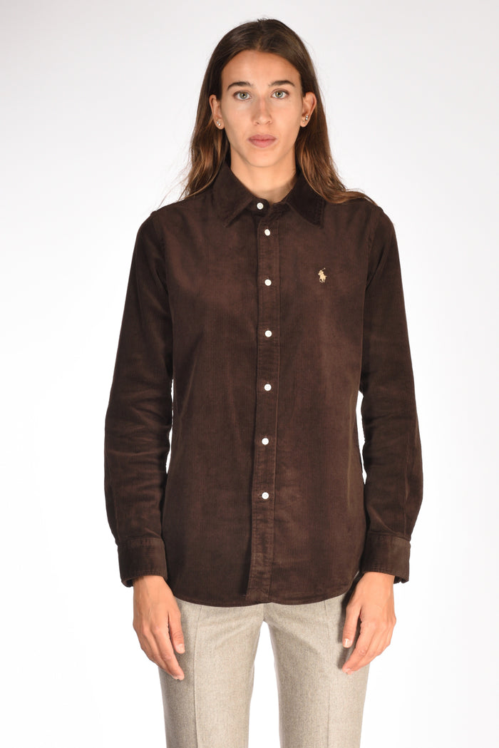 Polo Ralph Lauren Camicia Polo Marrone Donna - 2