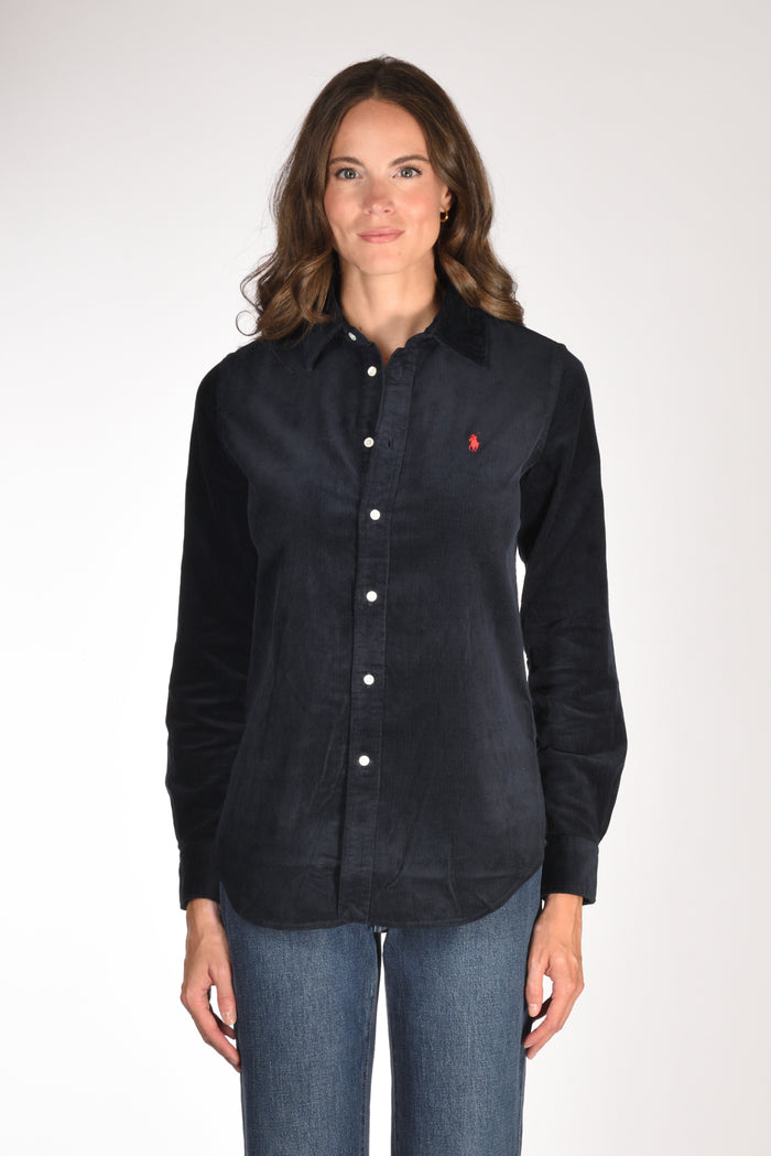 Polo Ralph Lauren Camicia Polo Blu Donna - 2