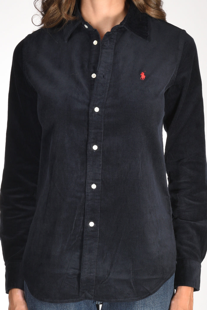 Polo Ralph Lauren Camicia Polo Blu Donna - 3