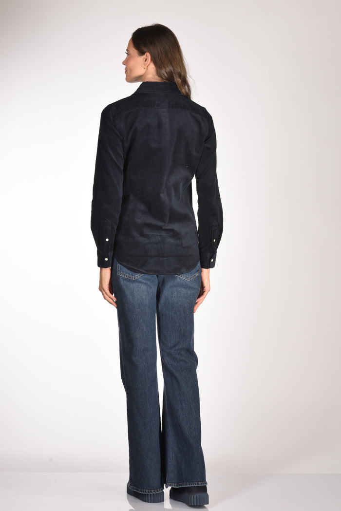 Polo Ralph Lauren Camicia Polo Blu Donna - 5