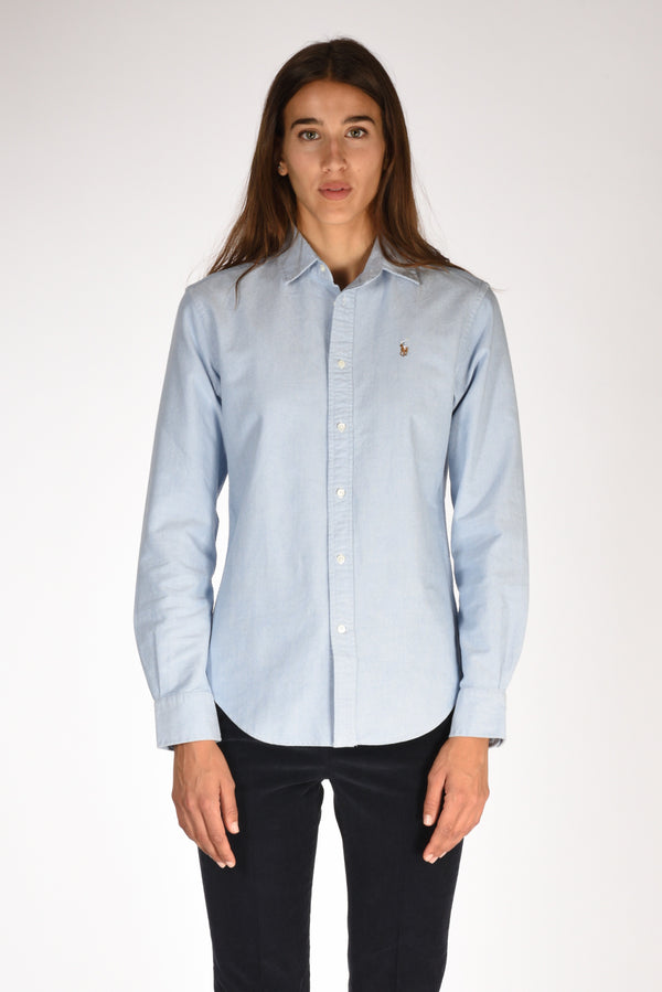 Polo Ralph Lauren Camicia Polo Azzurro Donna-2