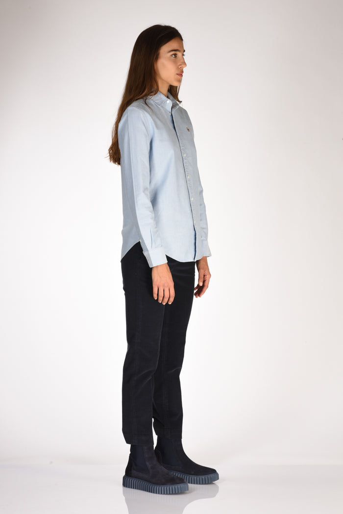 Polo Ralph Lauren Camicia Polo Azzurro Donna - 4