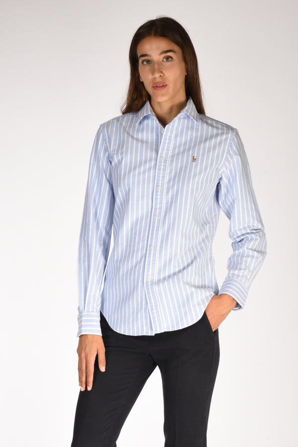 Polo Ralph Lauren Camicia Polo Azzurro/bianco Donna