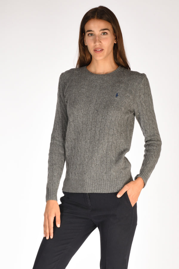 Polo Ralph Lauren Maglia Polo Grigio Donna
