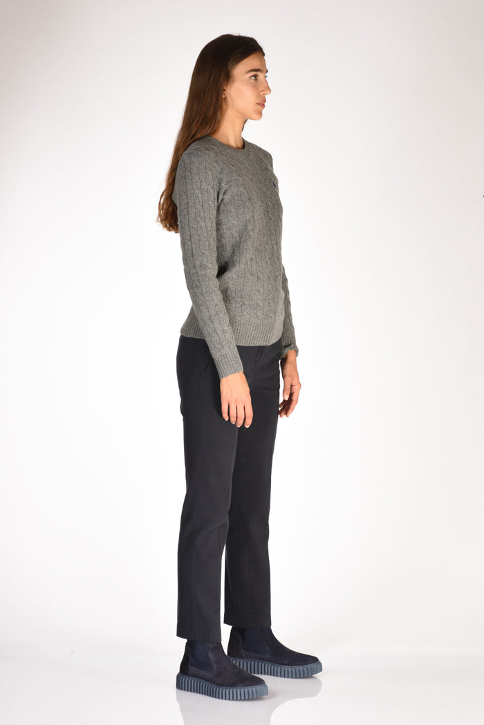 Polo Ralph Lauren Maglia Polo Grigio Donna - 4