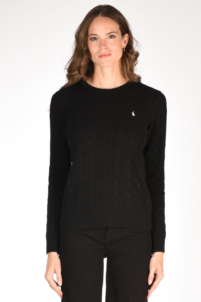 Polo Ralph Lauren Maglia Polo Nero Donna - 2