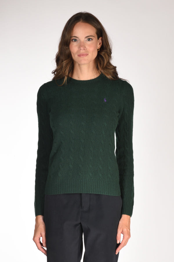Polo Ralph Lauren Maglia Polo Verde Donna-2