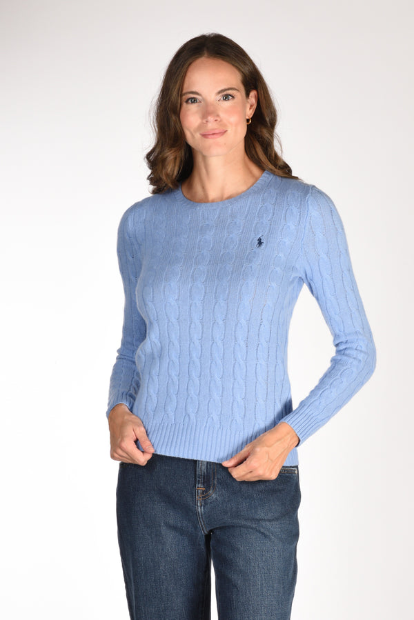 Polo Ralph Lauren Maglia Polo Azzurro Scuro Donna