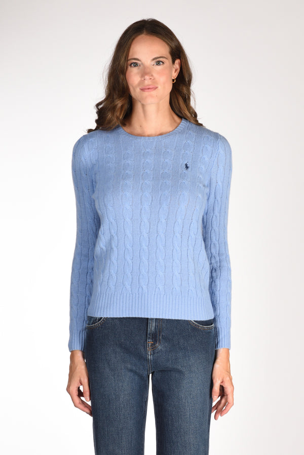 Polo Ralph Lauren Maglia Polo Azzurro Scuro Donna-2