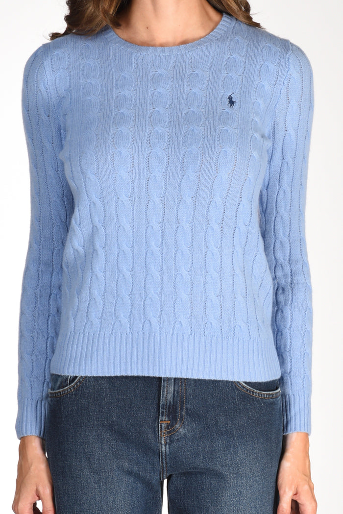 Polo Ralph Lauren Maglia Polo Azzurro Scuro Donna - 3