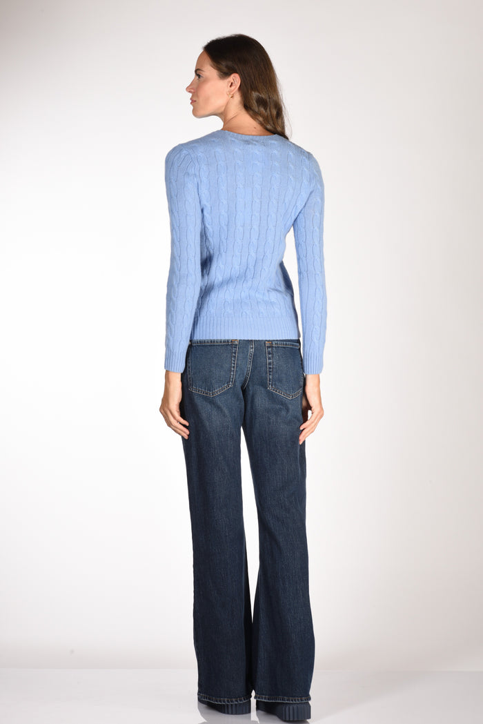 Polo Ralph Lauren Maglia Polo Azzurro Scuro Donna - 5