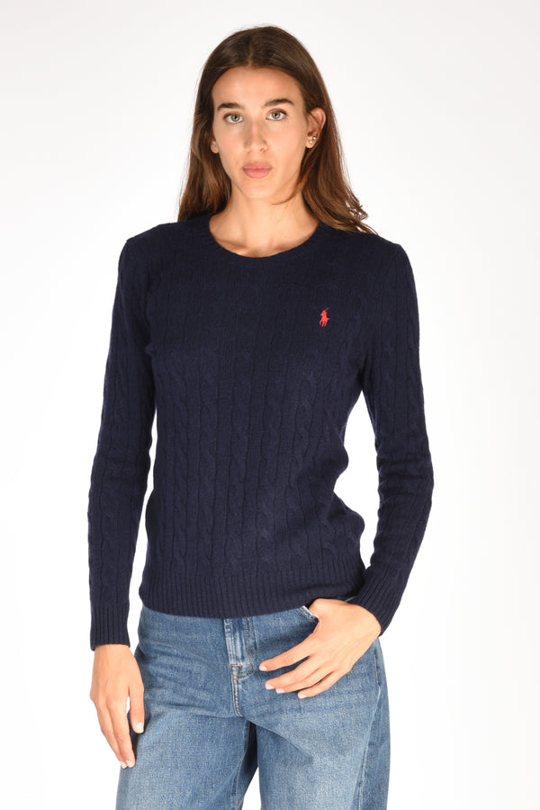Polo Ralph Lauren Maglia Polo Blu Donna