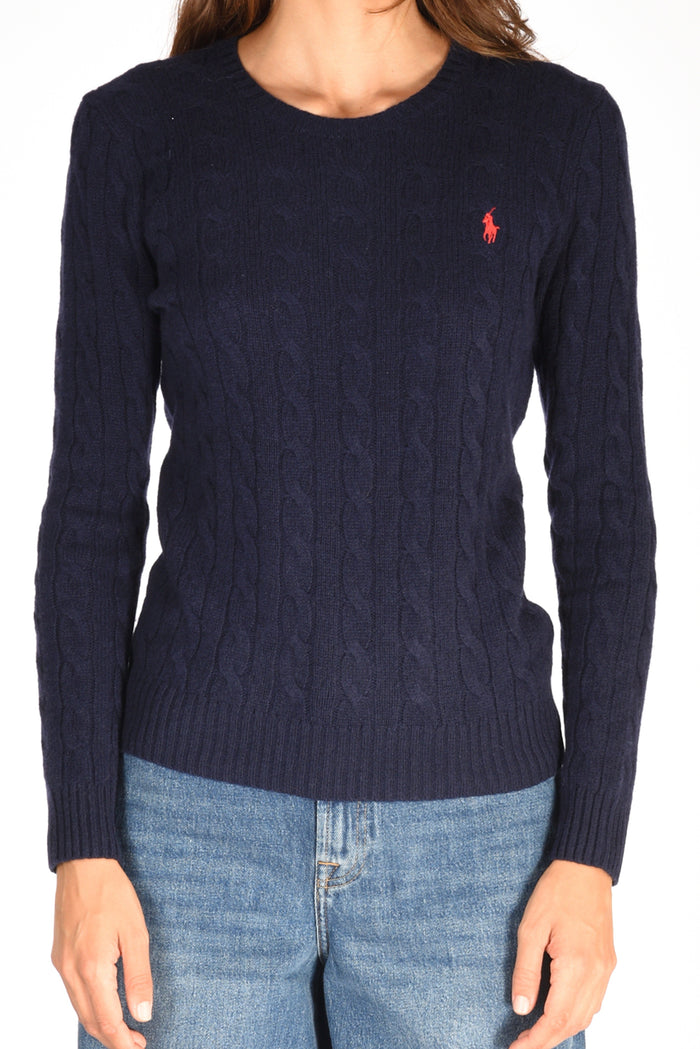 Polo Ralph Lauren Maglia Polo Blu Donna - 3