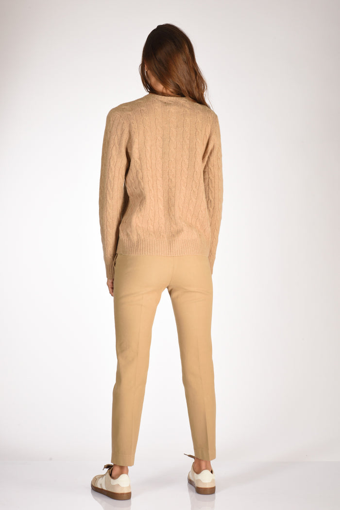 Polo Ralph Lauren Maglia Polo Beige Donna - 5