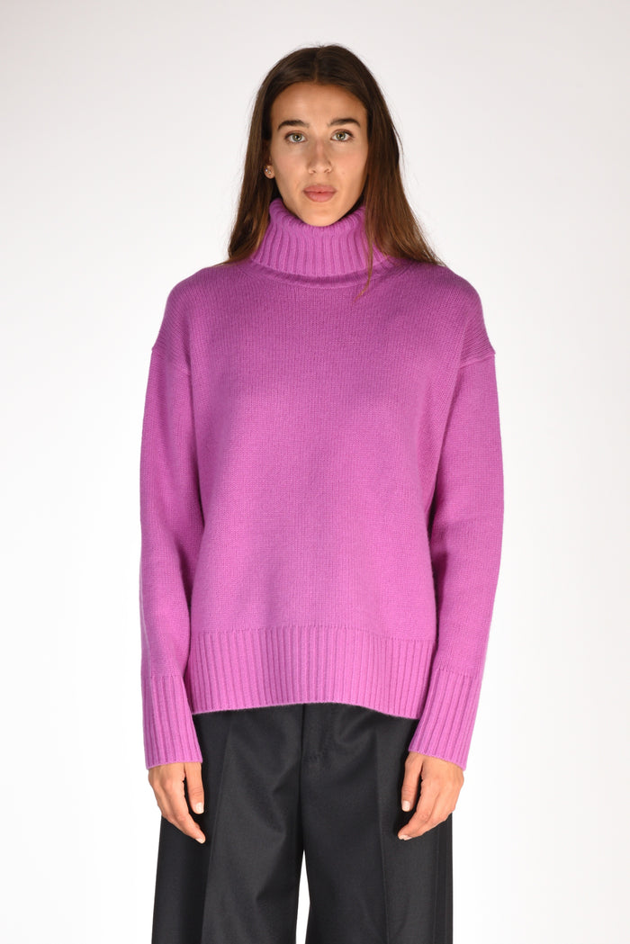 Polo Ralph Lauren Collo Alto Polo Viola Chiaro Donna - 2